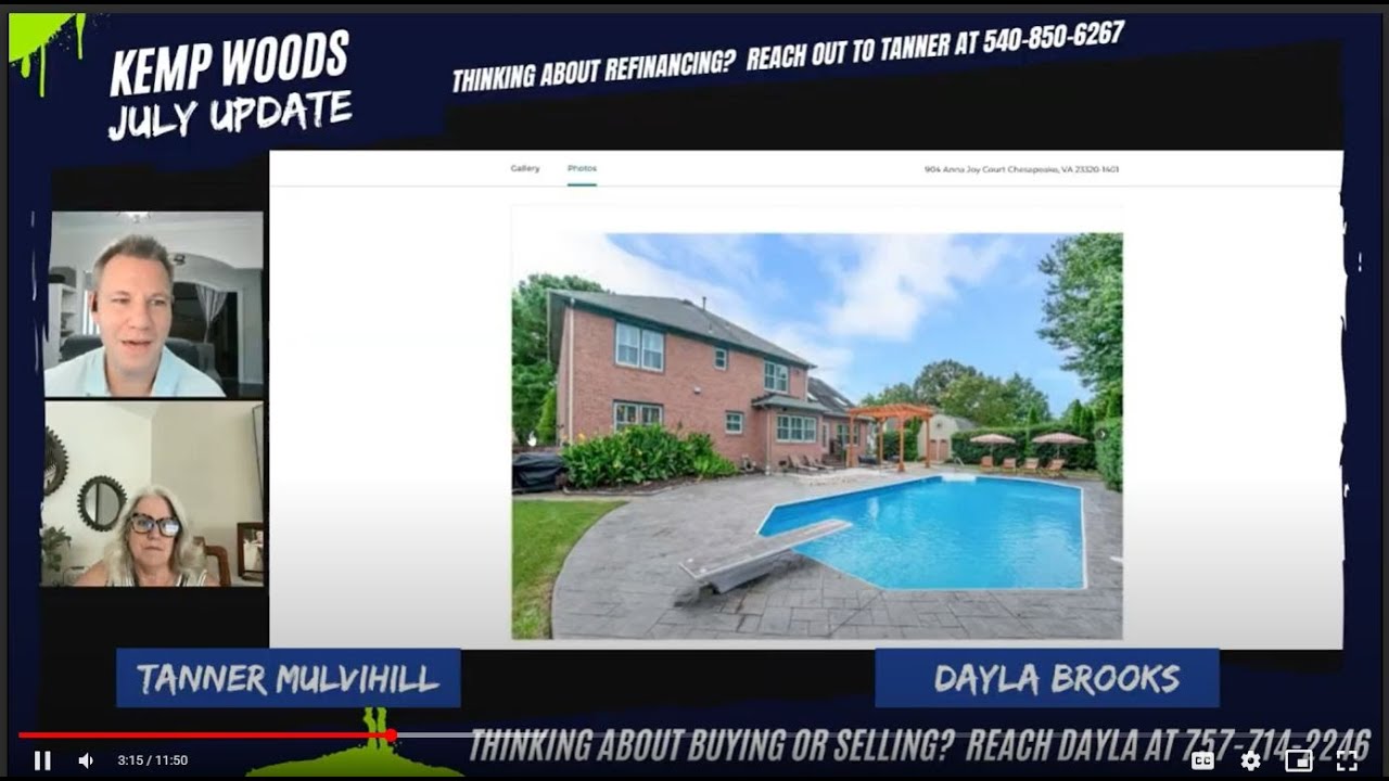 Kemp Woods July 2024 Real Estate Market Update!