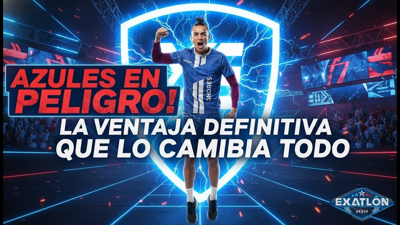 Azules en peligro la ventaja definitiva que lo cambia todo Exatlón 2026
