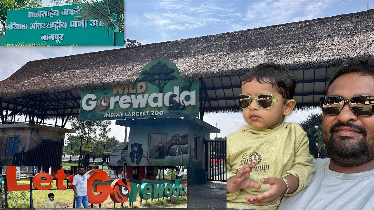 #210 Gorewada International Zoo – Full Jungle Tour Safari with Kids –Nagpur #gorewada  #Mr&MrsMedico