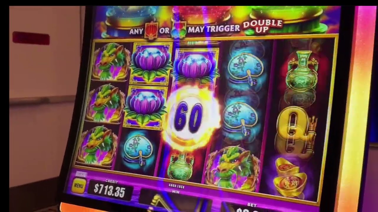 Hand Pay!! Insane Win on Lanterns of the Dragon!!  The Dragon in bonus gave us 2 Dragon Prize spins.