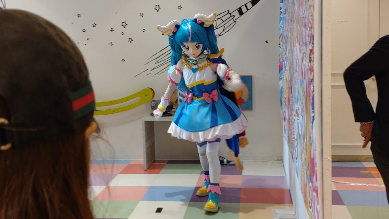 【ひろがるスカイ!プリキュア】20代のおっさん(主)、名鉄百貨店でプリキュア(キュアスカイ)を見送る