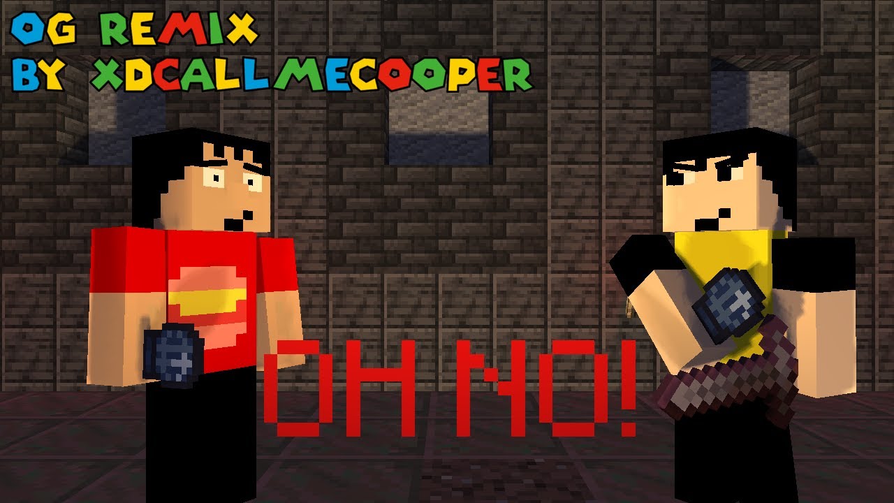 FNF OH GOD NO But Minecraft Adenimator Cover Mix