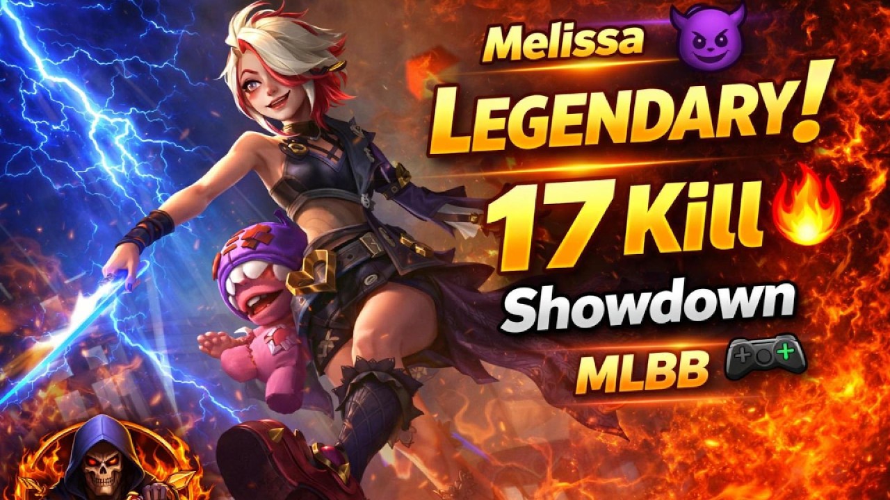 Melissa LEGENDARY! 🔥  ১৭ Kill Showdown  MLBB #MLBB #Melissa #Legendary #Shorts #GameplayHighlight