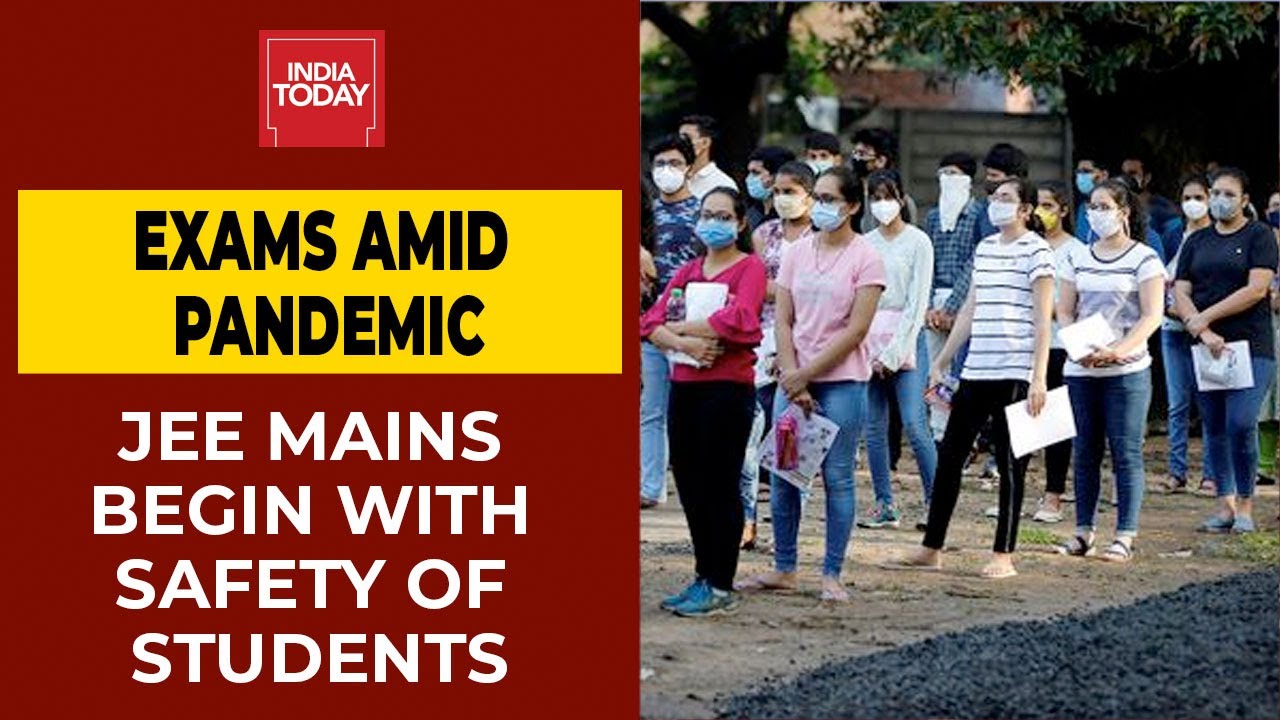 JEE Main Exams 2020 Begin: Staggered Seating, Face Masks For Safety Of Students
