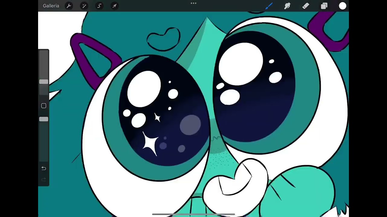 Arte in azione: disegno Invidia di Inside Out 2 in digitale 📲🖌️