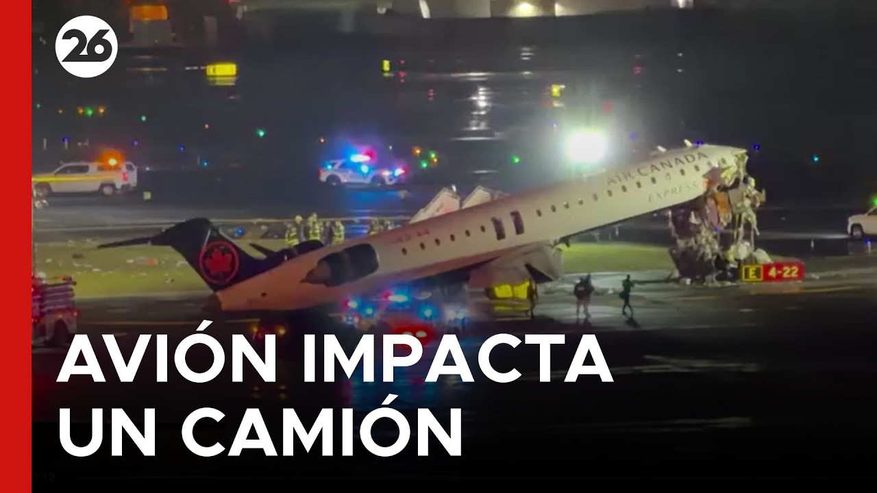 🚨 VIVO - EEUU | VUELOS PARALIZADOS: Accidente en aeropuerto de Nueva York