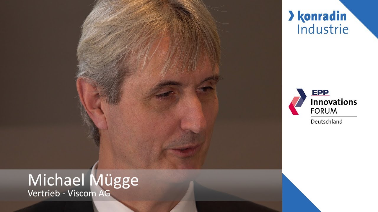 EPP InnovationsFORUM 2018 Michael M&uuml;gge, Viscom AG