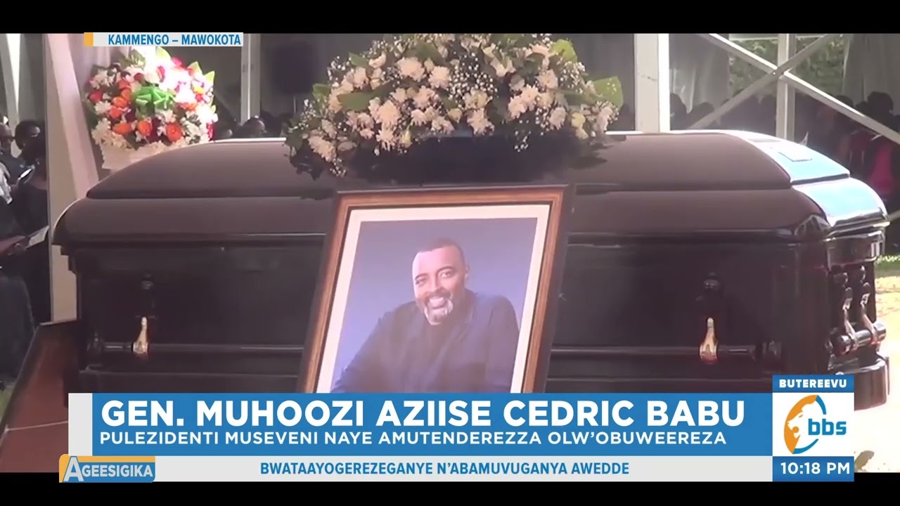Gen. Muhoozi Aziise Cedric Babu, Amutenderezza olw’Okwagala Eggwanga Lye