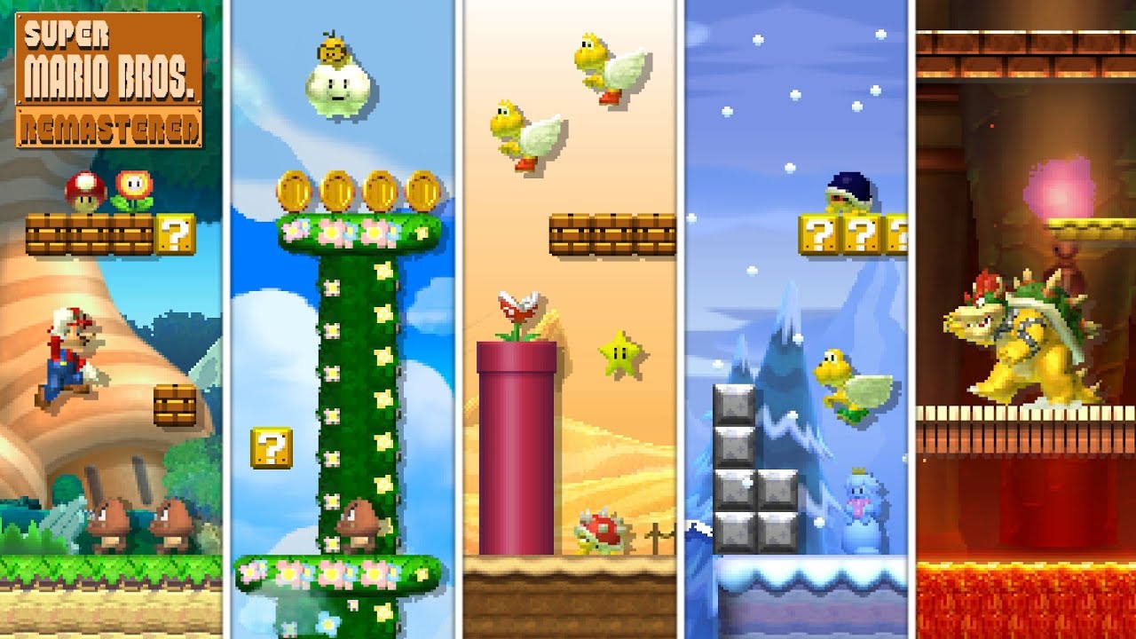 New Super Mario Bros. Pack for Super Mario Bros. Remastered!