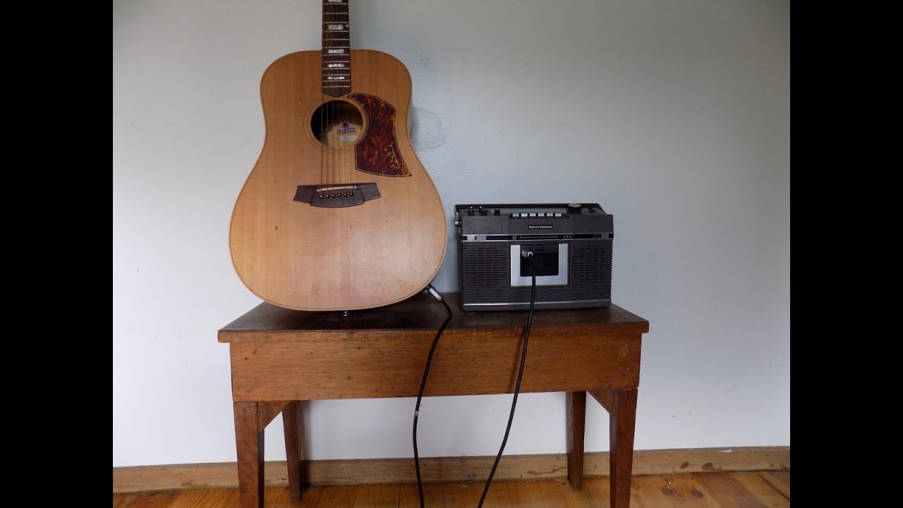Turn a Tape Player Into a Guitar Amp