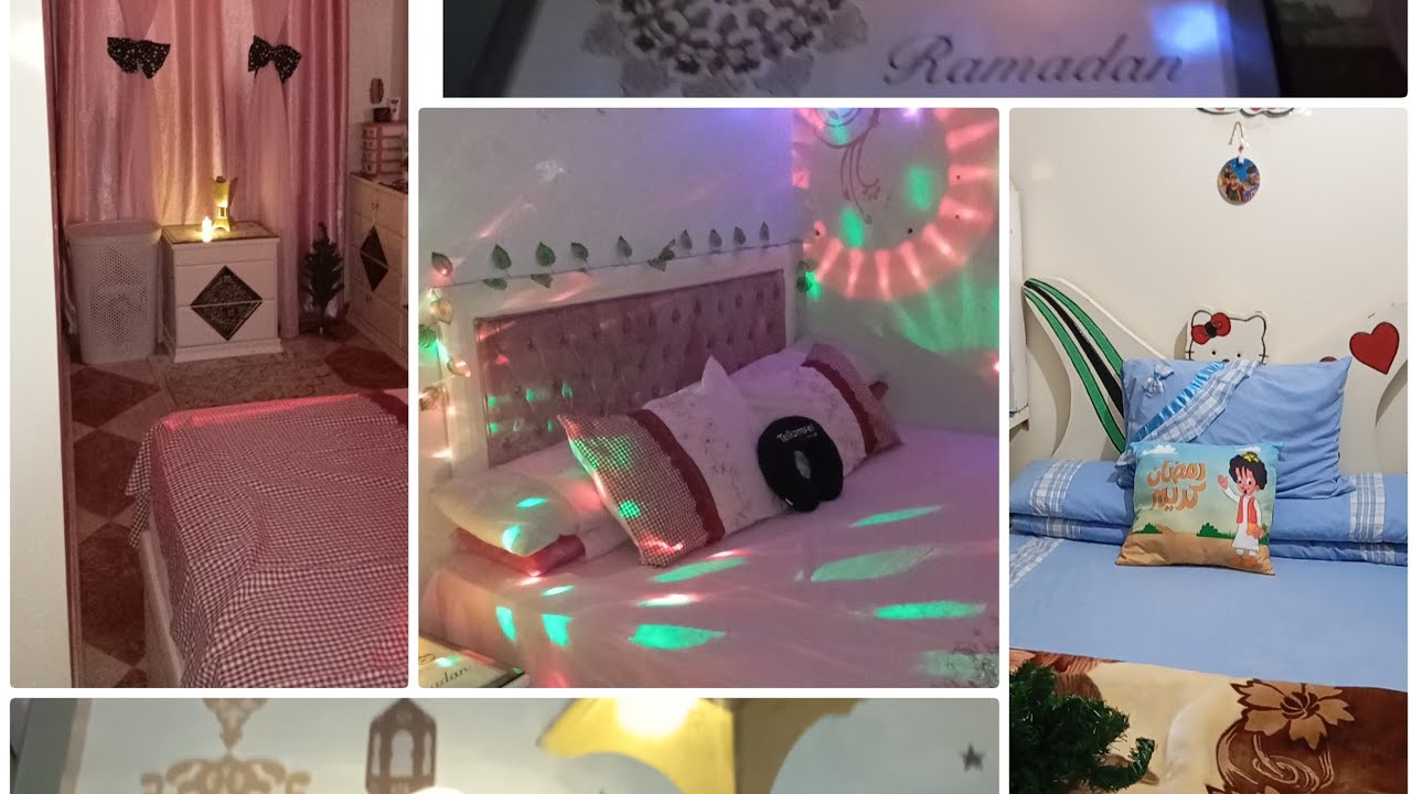 اخيرا فرشت غرفه النوم والاطفال 🌿 بفرش رمضان🌙 فيديو تشجيعي جدا وتنضيف عميق 💪