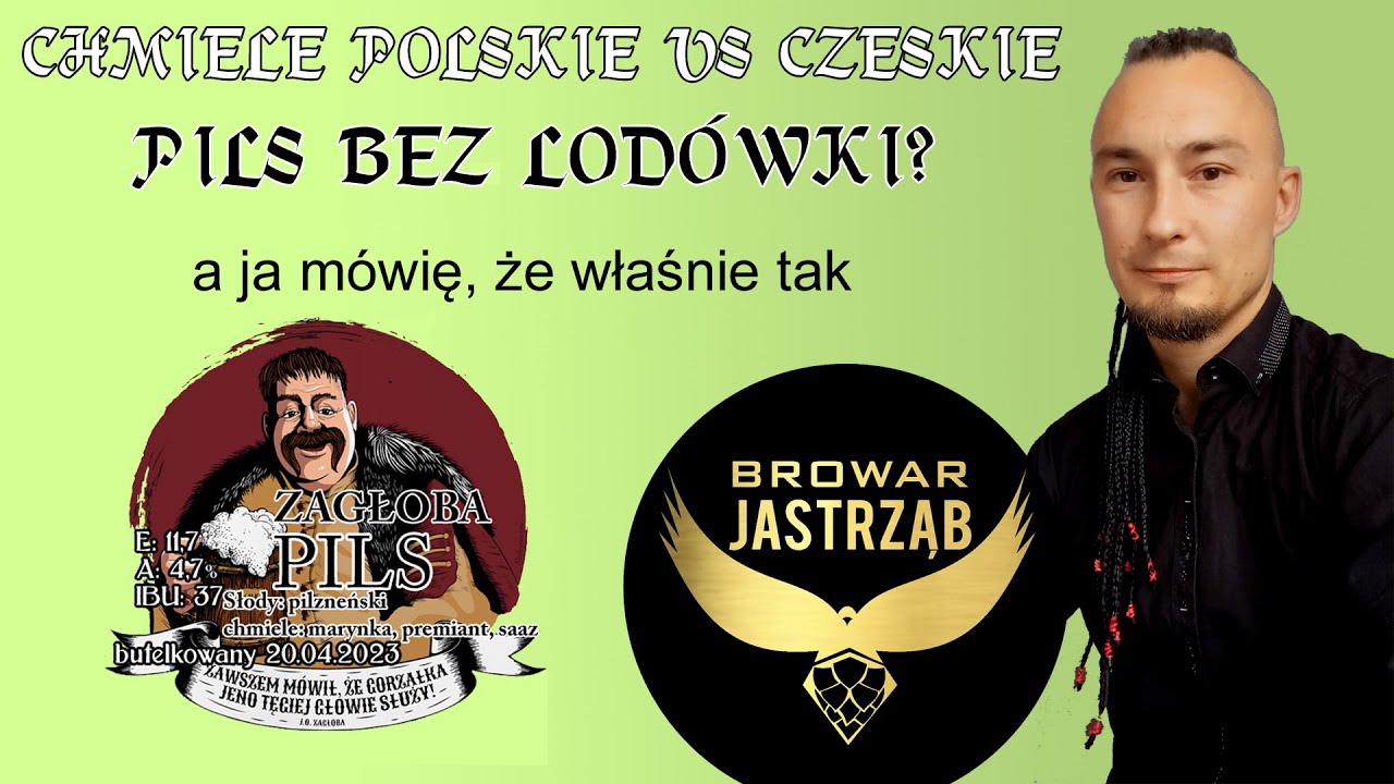 Domowy Pils z kociołka - Polskie chmiele vs Czeskie chmiele.