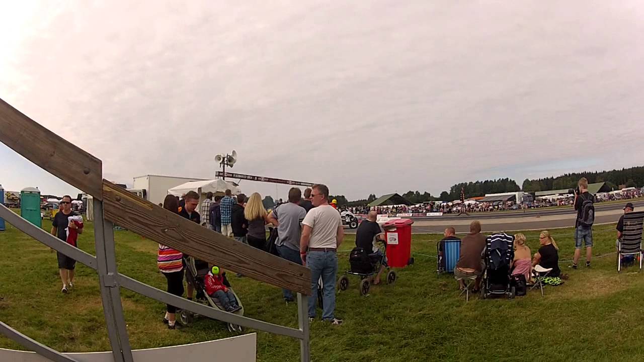 Kjula Pistonhead open Dragrace Cars #1 Gopro hd 2