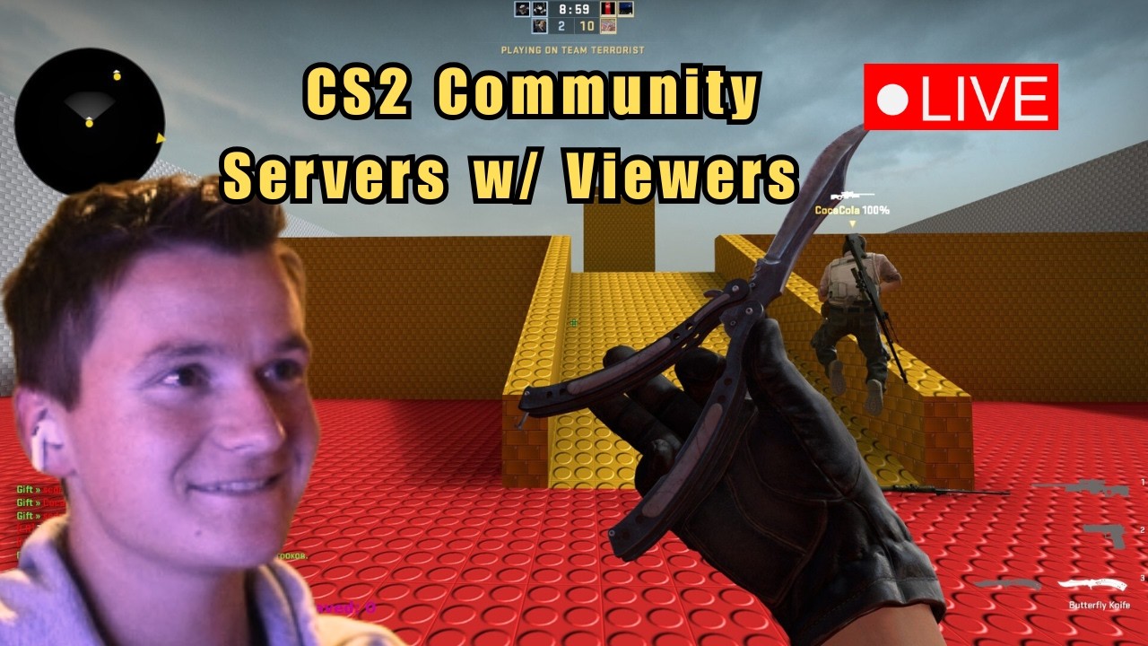 🔴 CS2 Community Servers w/ Viewers 🔴