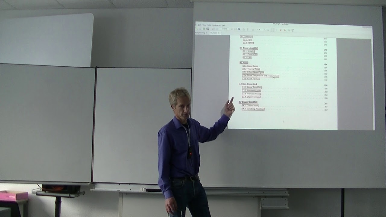 Grundlagen der HF-Technik 1, DHBW Karlsruhe Winter 2017