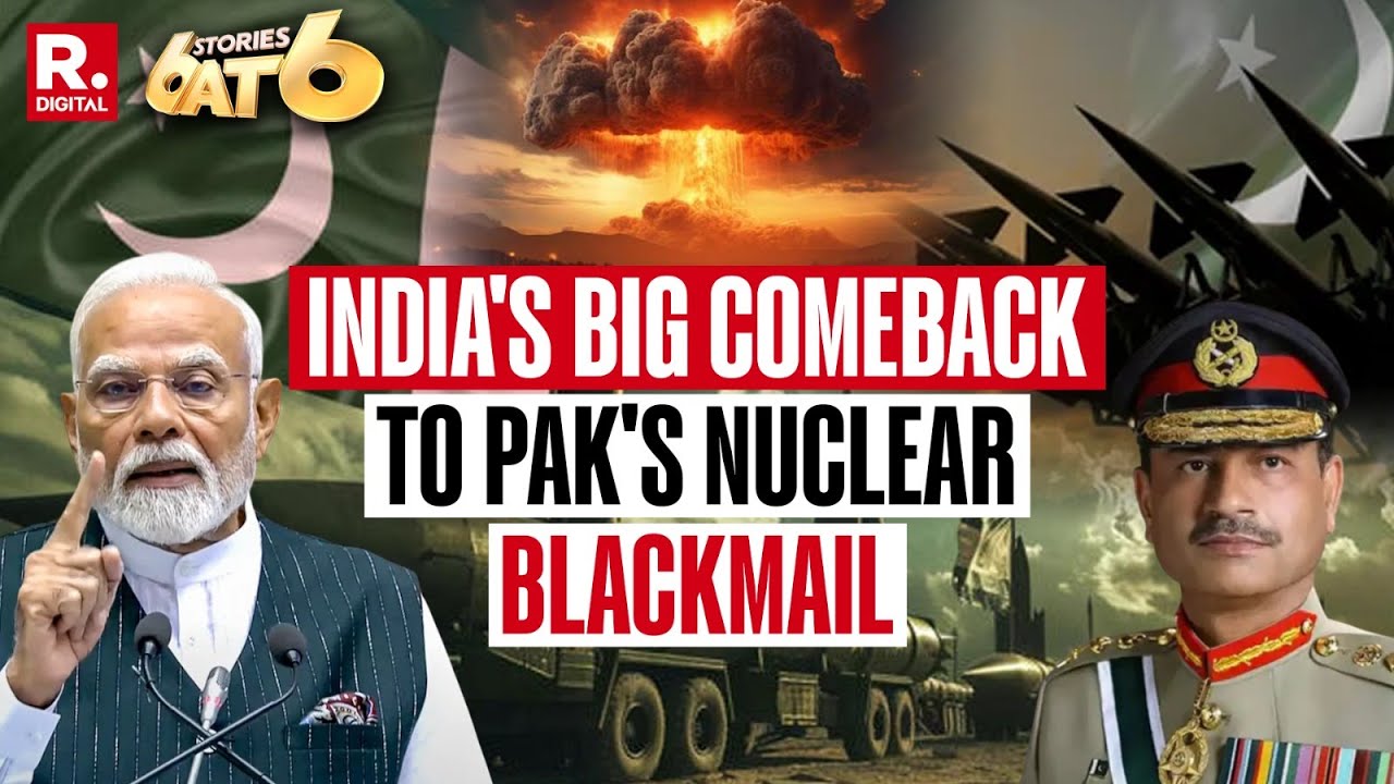 6 Stories At 6: India Exposes Pak's Hollow Threat |Terror Hideout Busted In J&K |Cong Internal Rift