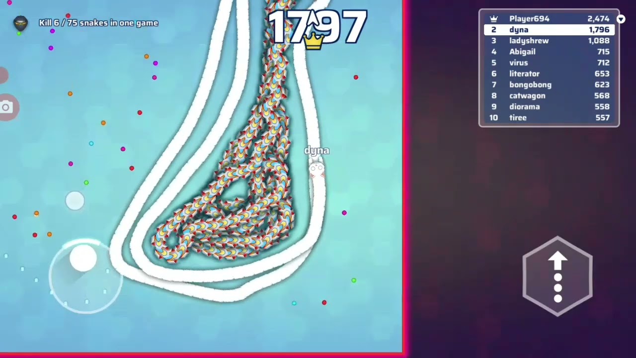 SNAKE.IO 8K MASS🔥BACK 2 SNAKE.IO😄