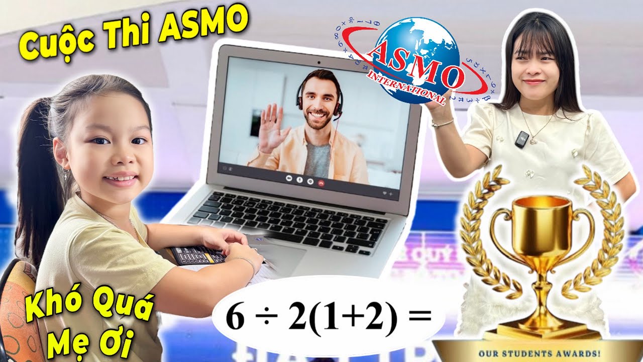 Kỳ Thi Quốc Tế ASMO Của Em Quỳnh Nhi Giữa Lúc Bão Bualoi