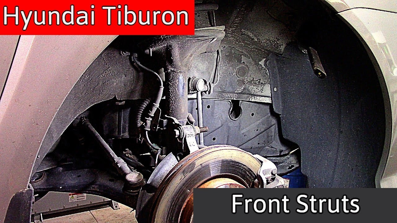 06 Hyundai Tiburon - Front Strut Replacement