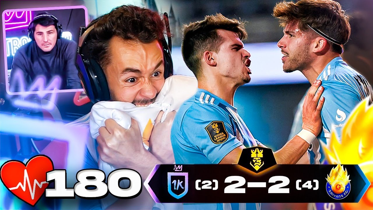 EL PARTIDO MÁS DURO | SAIYANS VS 1K en la KINGS LEAGUE - TheGrefg