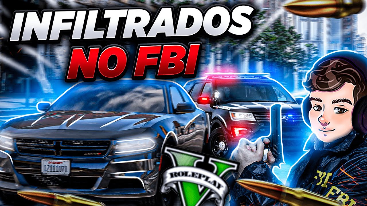 VIRAMOS FBI E DEMOS FUGA DA POLÍCIA! - GTA RP