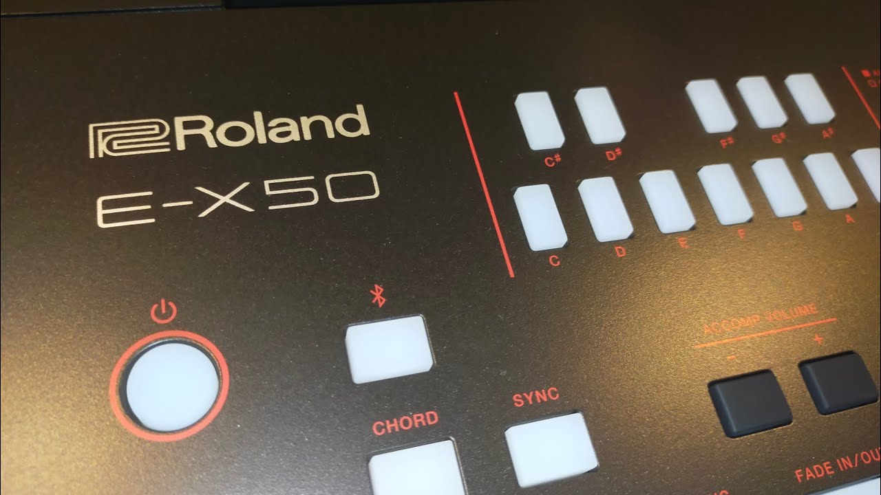 Roland EX50 Demo Song