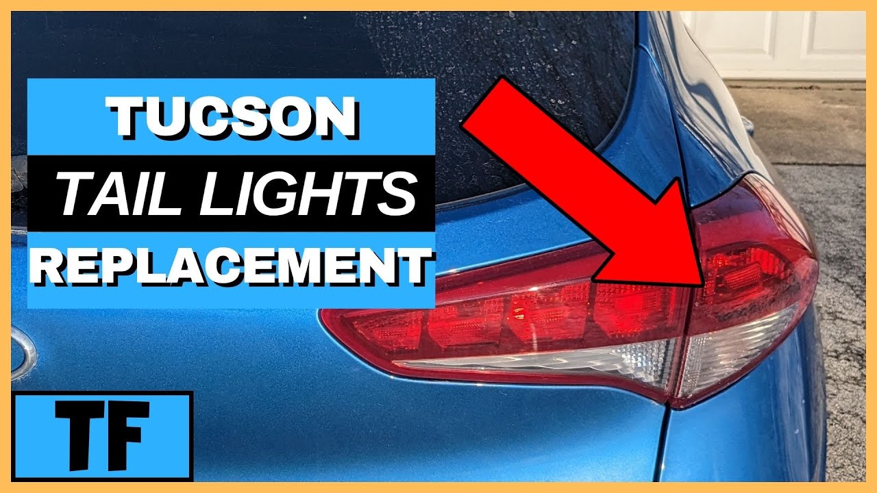 Hyundai Tucson Brakelight or Rear Turn Signal Change 2015- 2020 (Works for Similar Year Models!)