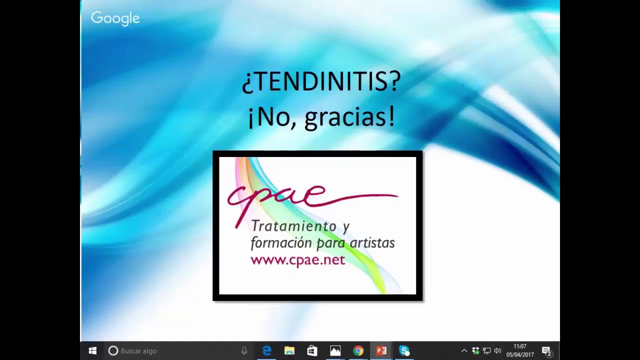 Tendinitis en músicos- Cómo idenficarla para prevenirla. Parte teorica