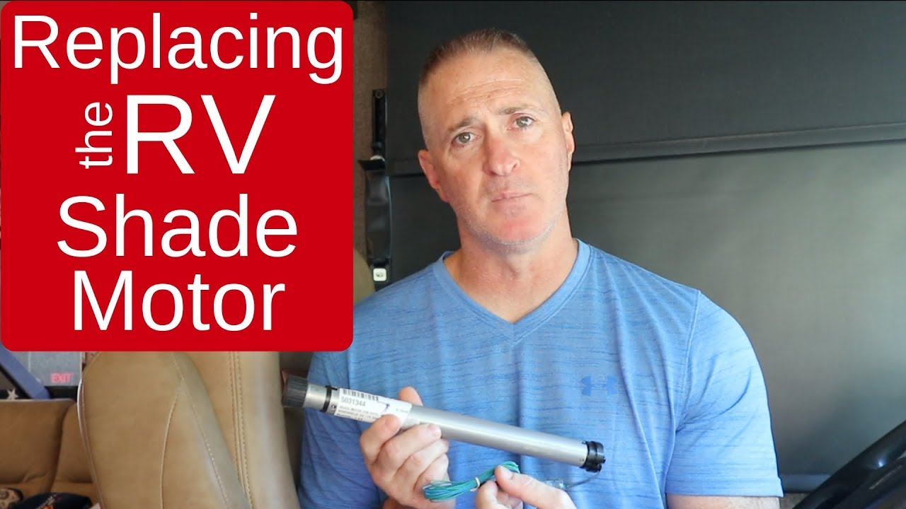 Replacing RV Roller Window Shade Motor - Full Time RV Living