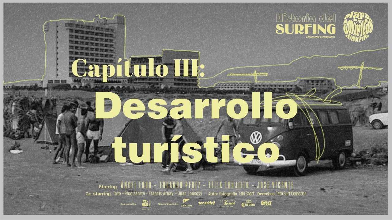 Historia del Surfing: Playa de las Américas, Tenerife | Capítulo III: Desarrollo turístico