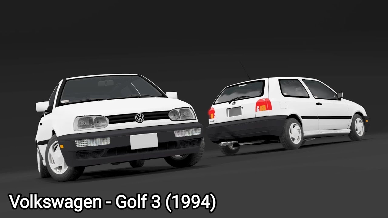 VW Golf 3 (1994) in BeamNG #137