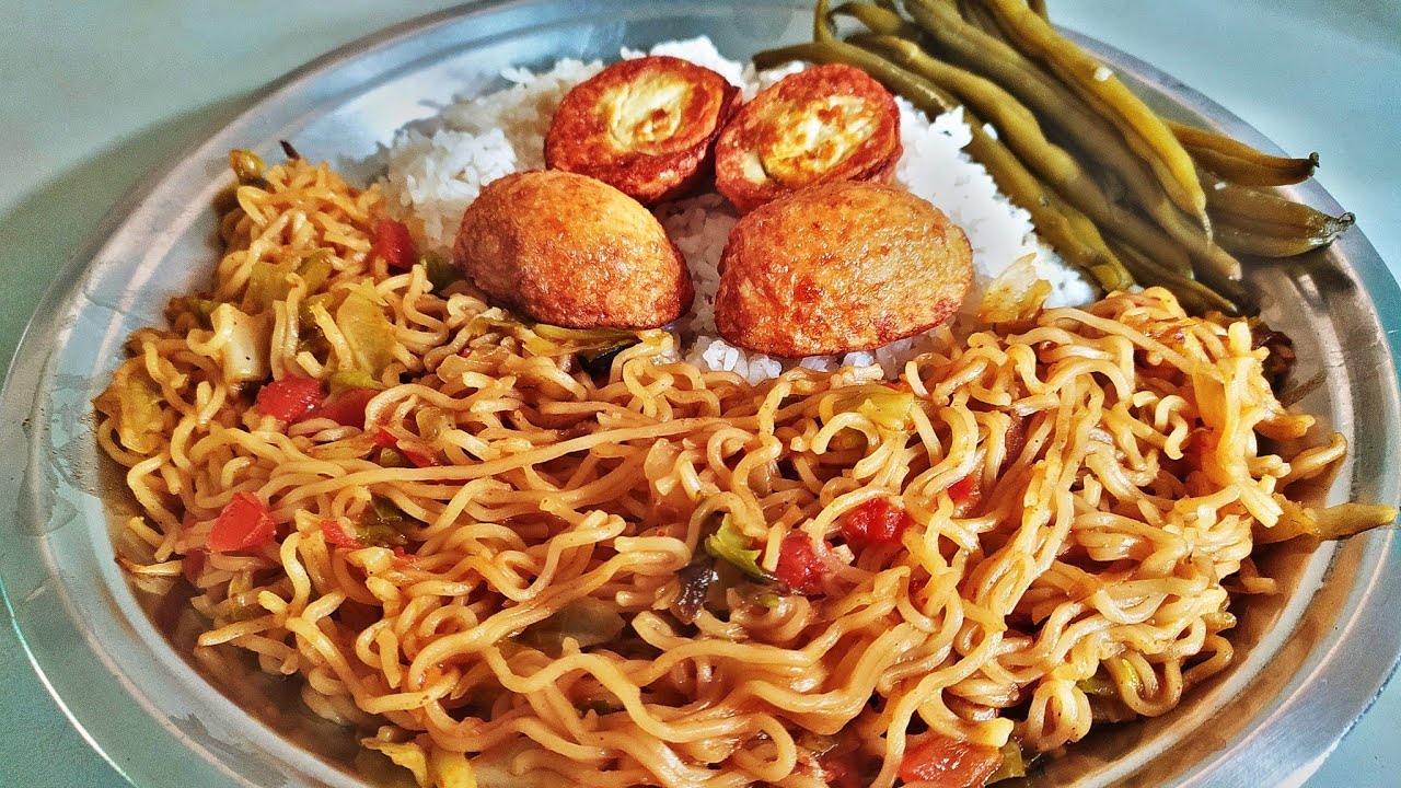 Eating |noodles ka chakka gi mahw cd 🤤 + egg fry + boil beans manipuri mukbang|manipuri eating |2023