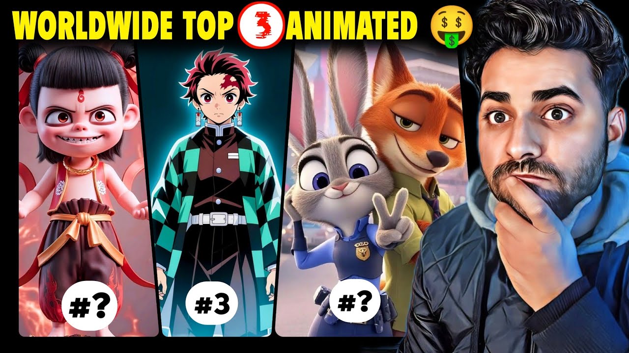 Top 3 Animated Movies of 2025 (Worldwide Best + Highest Box Office) 😨