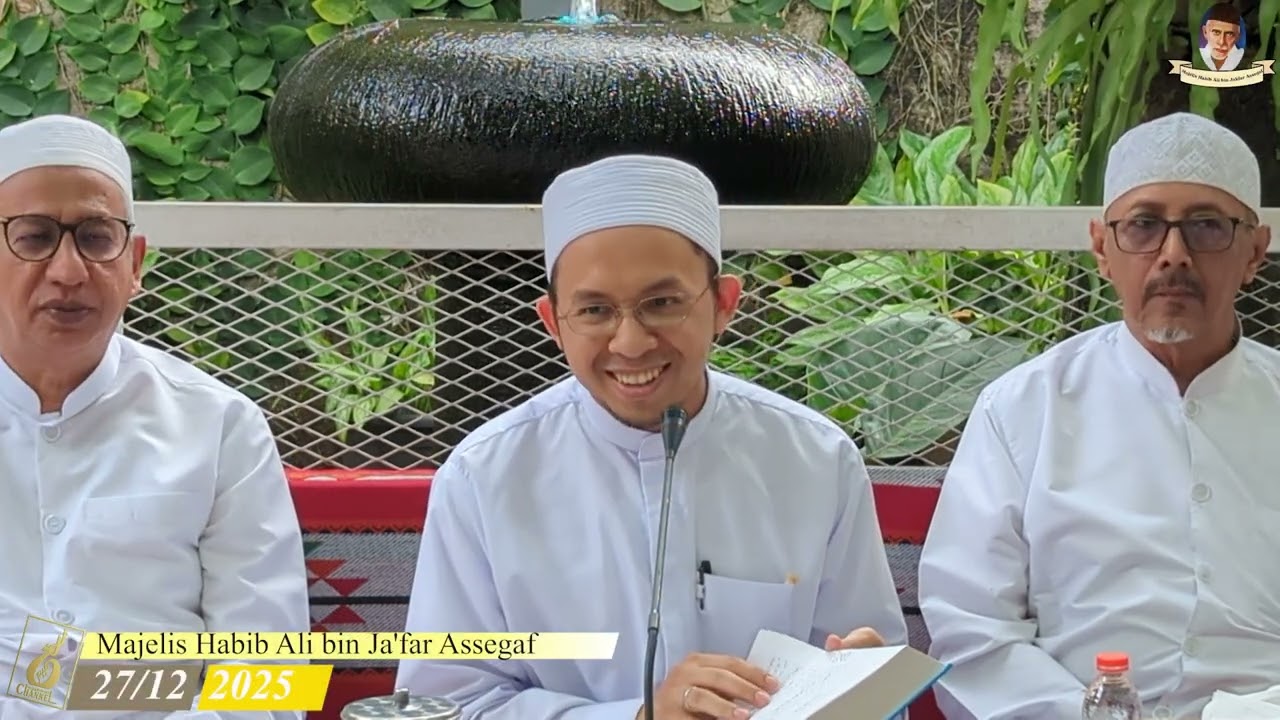 Majelis Habib Ali bin Ja'far Assegaf 27 Desember 2025 dikediaman Habib Shadiq Assegaf (PUAS)