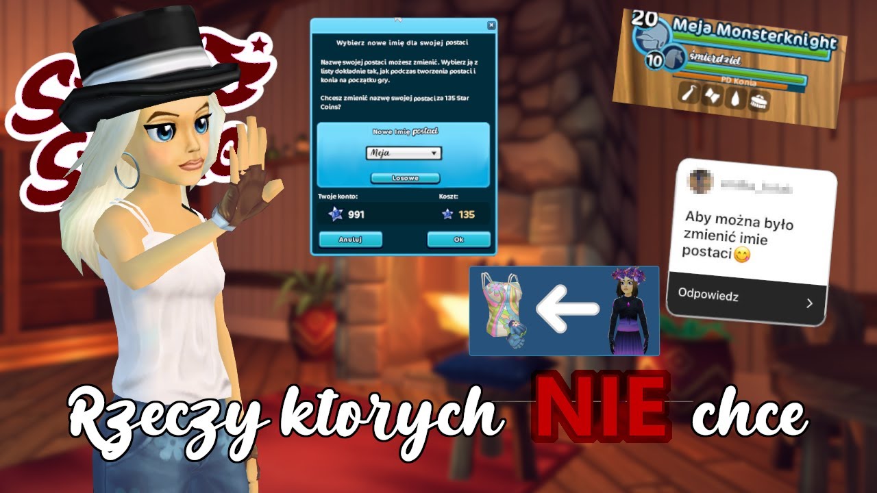 RZECZY KTÓRYCH NIE CHCE W STAR STABLE ONLINE
