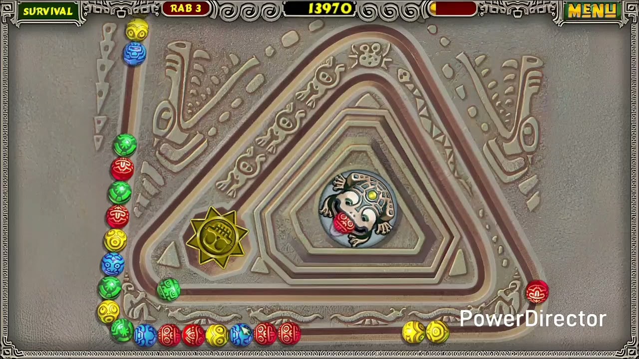 Zuma Deluxe Widescreen v1.0 (HD) Survival Mode Landing Pad