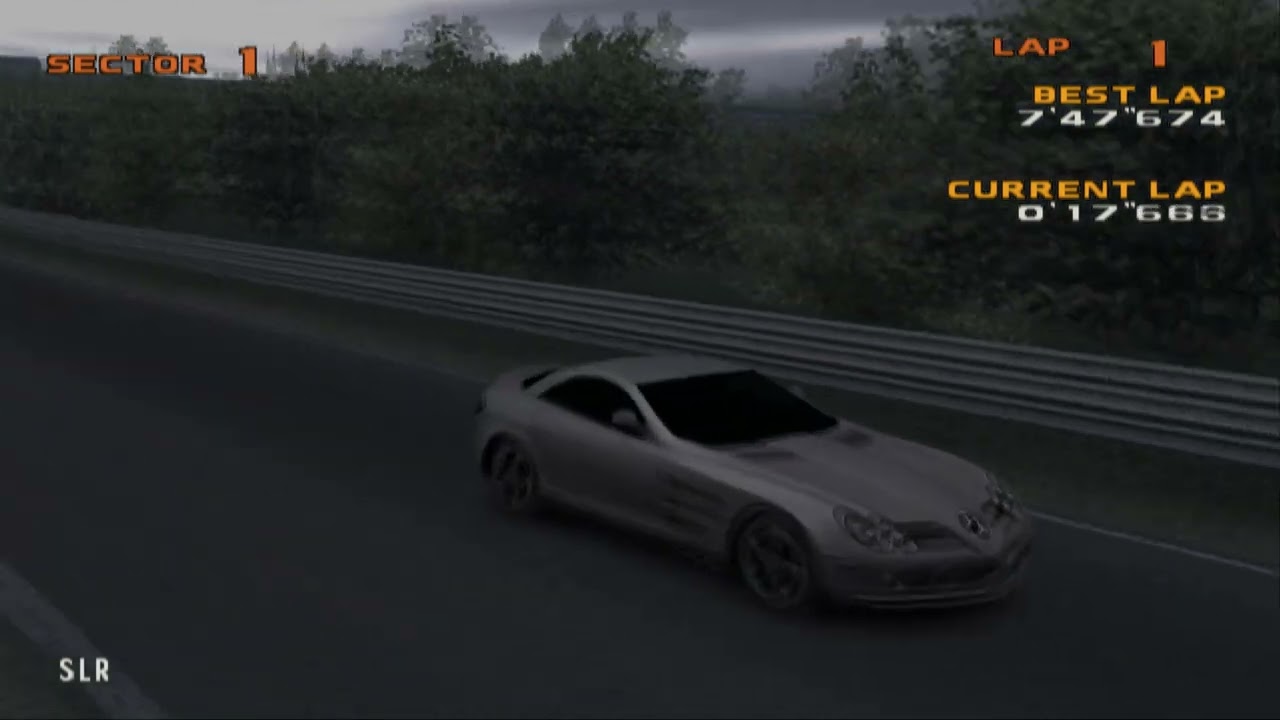 Enthusia Professional Racing: SLR Nurburgring Lap (7:47