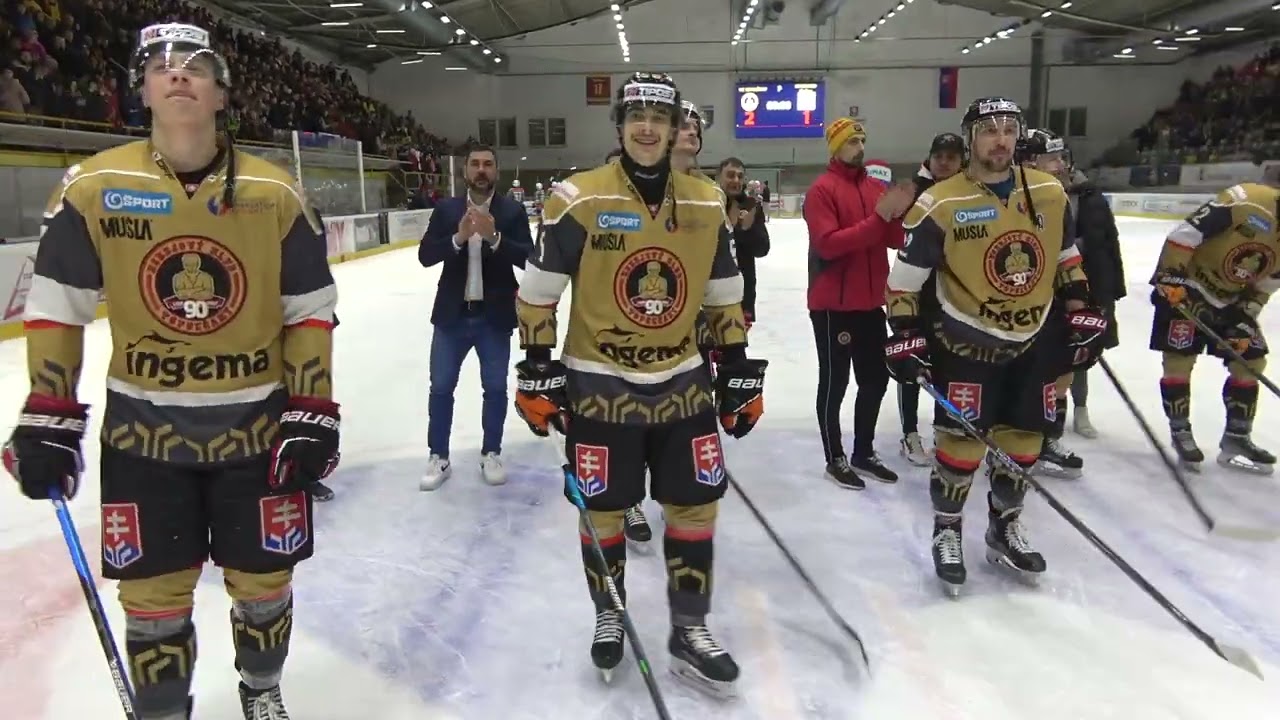 Topoľčany - HK Skalica domácí postup do play off. Sezóna 2022/23