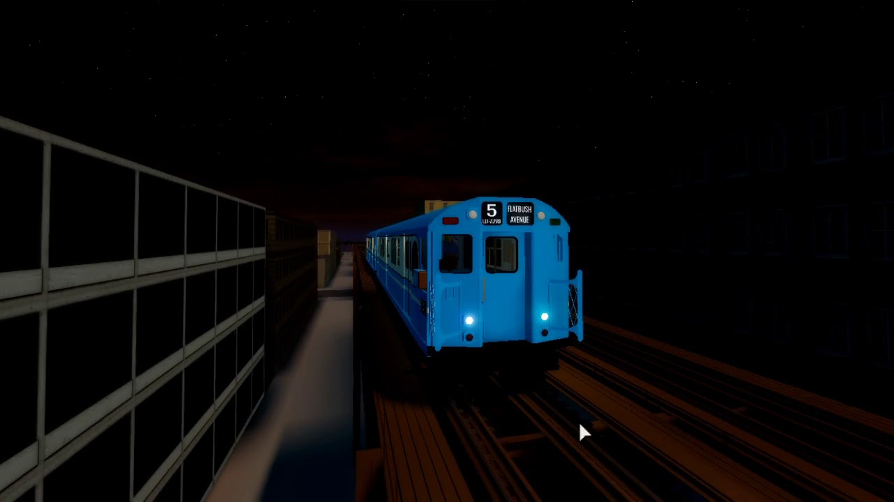 Roblox Joe's Subway Trails | Showcasing and Operating an R36WF Bluebird