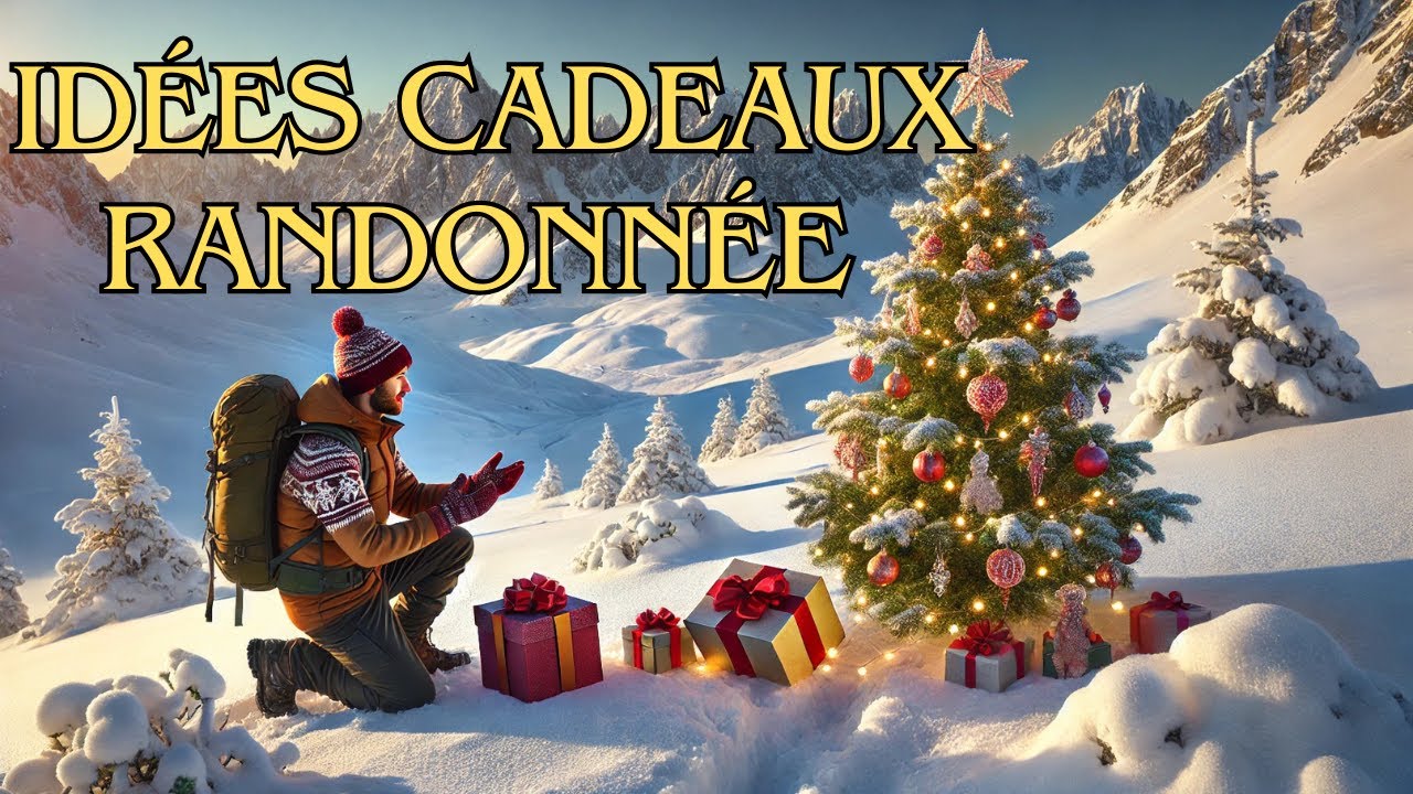 10 IDÉES CADEAUX pour la RANDONNÉE