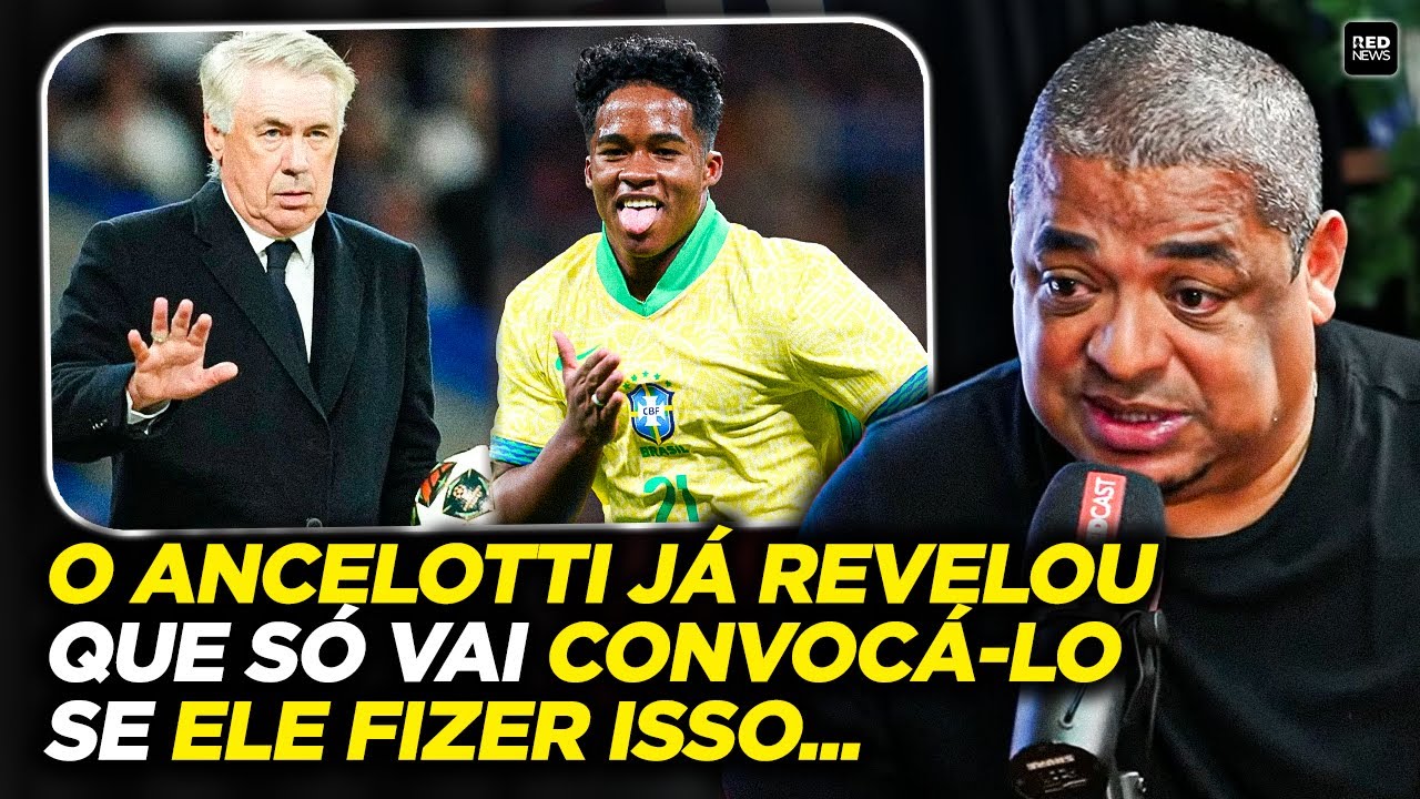 ENDRICK AINDA TEM CHANCE NA SELE&Ccedil;&Atilde;O? VAMPETA QUEBRA O SIL&Ecirc;NCIO...