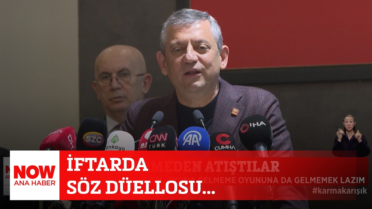 İftarda söz düellosu... 27 Şubat 2026 Selçuk Tepeli ile NOW Ana Haber