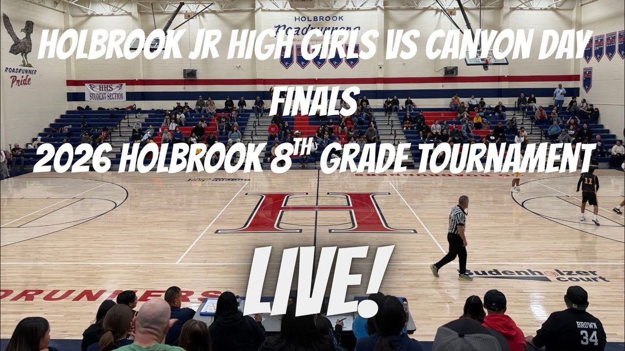 Finals: Holbrook Girls 8th Grade VS Canyon Day Sports On I-40 Podcast is live!