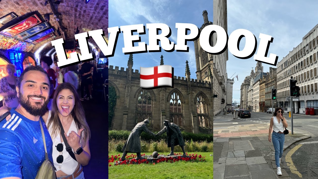 Vlog de Liverpool em 1 dia. Dicas de Roteiro!