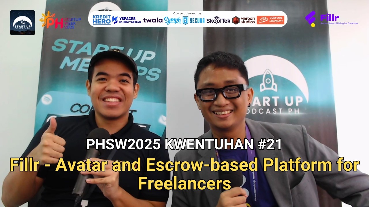 PHSW2025 Kwentuhan #21: Fillr - Avatar and Escrow-based Platform for Freelancers