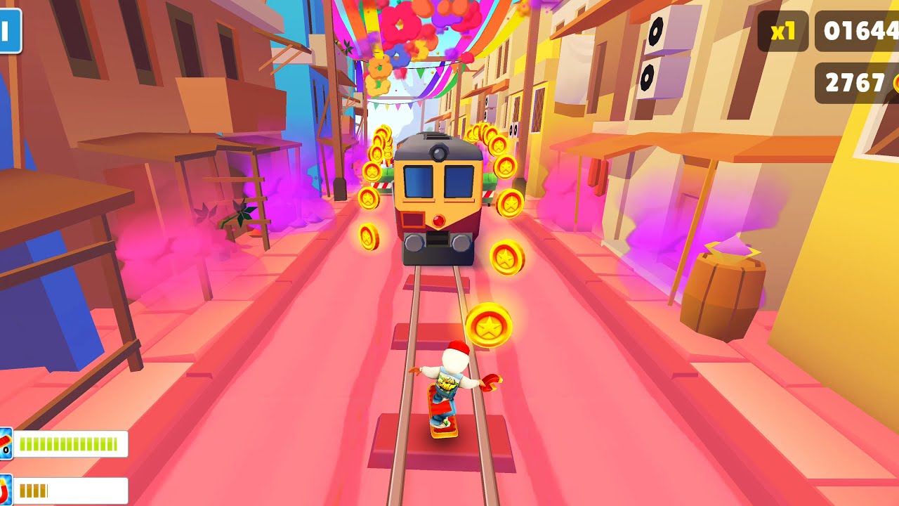Subway Surfers (2025) - Mumbai Holi - Gameplay (PC UHD) [4K60FPS]