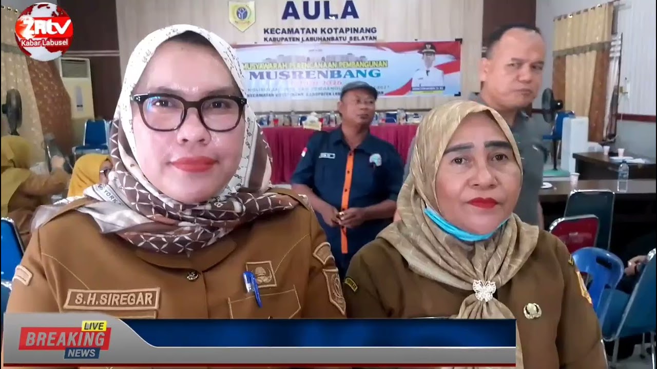 Bupati Labusel Fery Simatupang buka Musrembang Kec. Kotapinang 2027