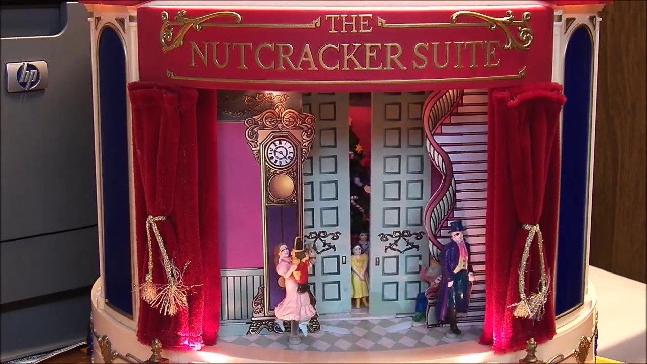 Mr Christmas the Nutcracker series music box musicbox demonstration