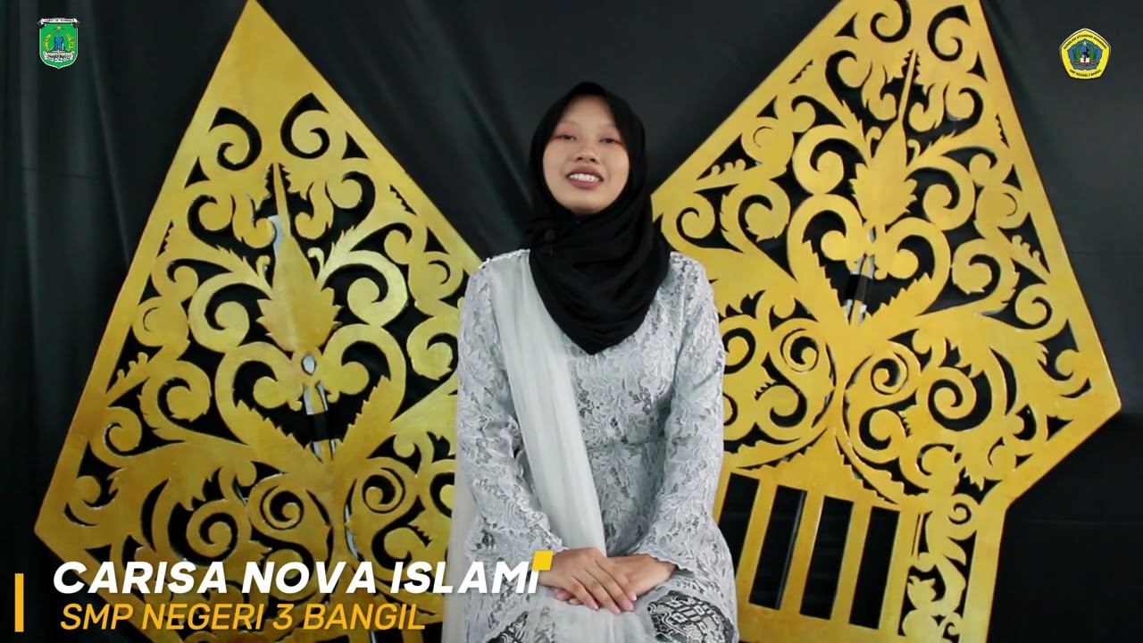 Tembang dari Ananda Carisa Nova Islami SMP Negeri 3 Bangil
