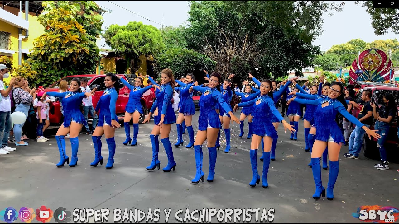 Banda Musical INSA en desfile de Correo de Santa Ana